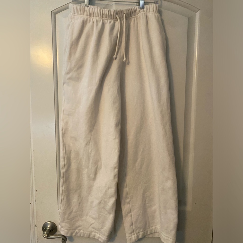 Old navy women’s drawstring linen loose pants size medium